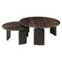 Richmond Interiors Couchtisch Menton burgundy (Set of 2) Couchtisch Richmond Interiors