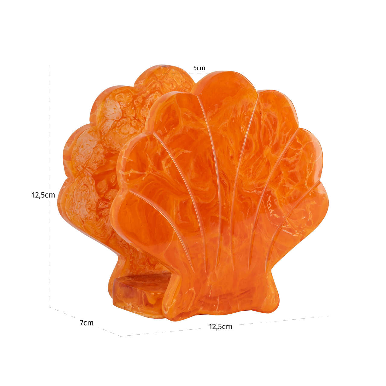 Richmond Interiors Wein- &amp; Barzubehör Shelly orange napkin holder Wein- &amp; Barzubehör Richmond Interiors