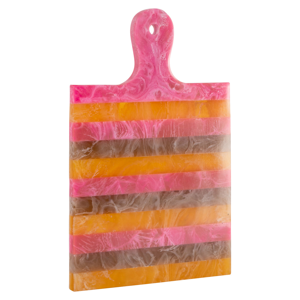 Richmond Interiors Tablett Cindy pink/orange - serving board small Richmond Interiors