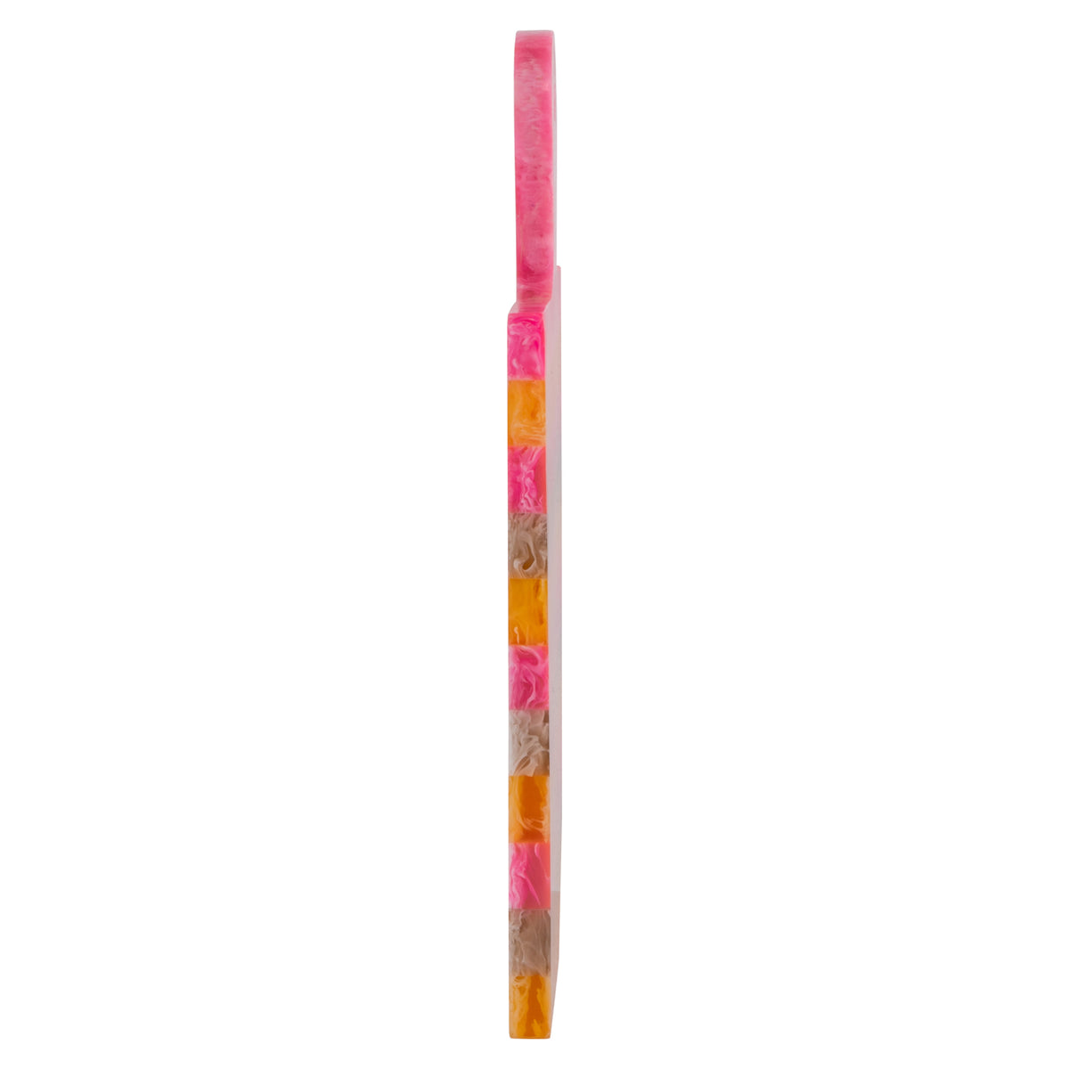 Richmond Interiors Tablett Cindy pink/orange - serving board small Richmond Interiors