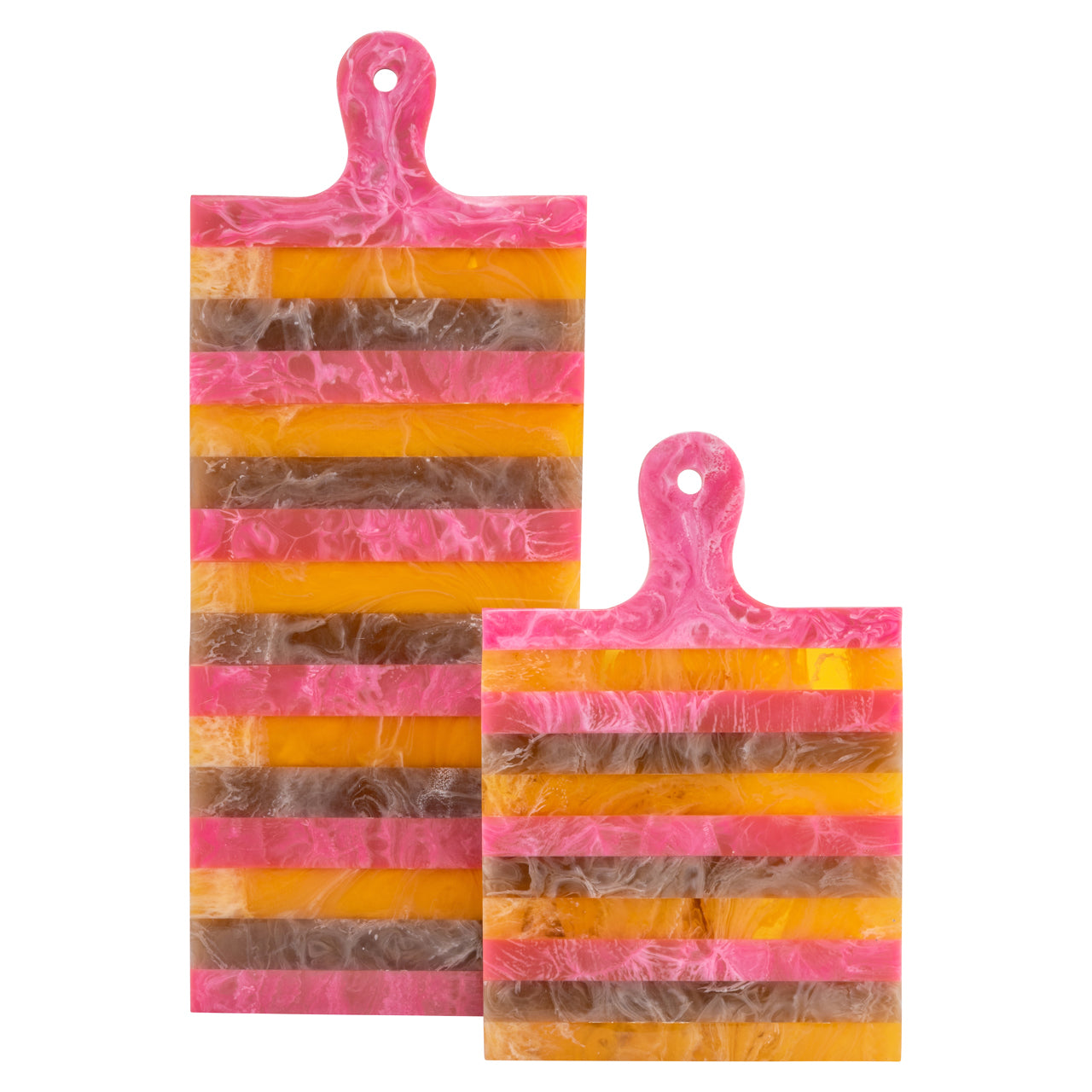 Richmond Interiors Tablett Cindy pink/orange - serving board small