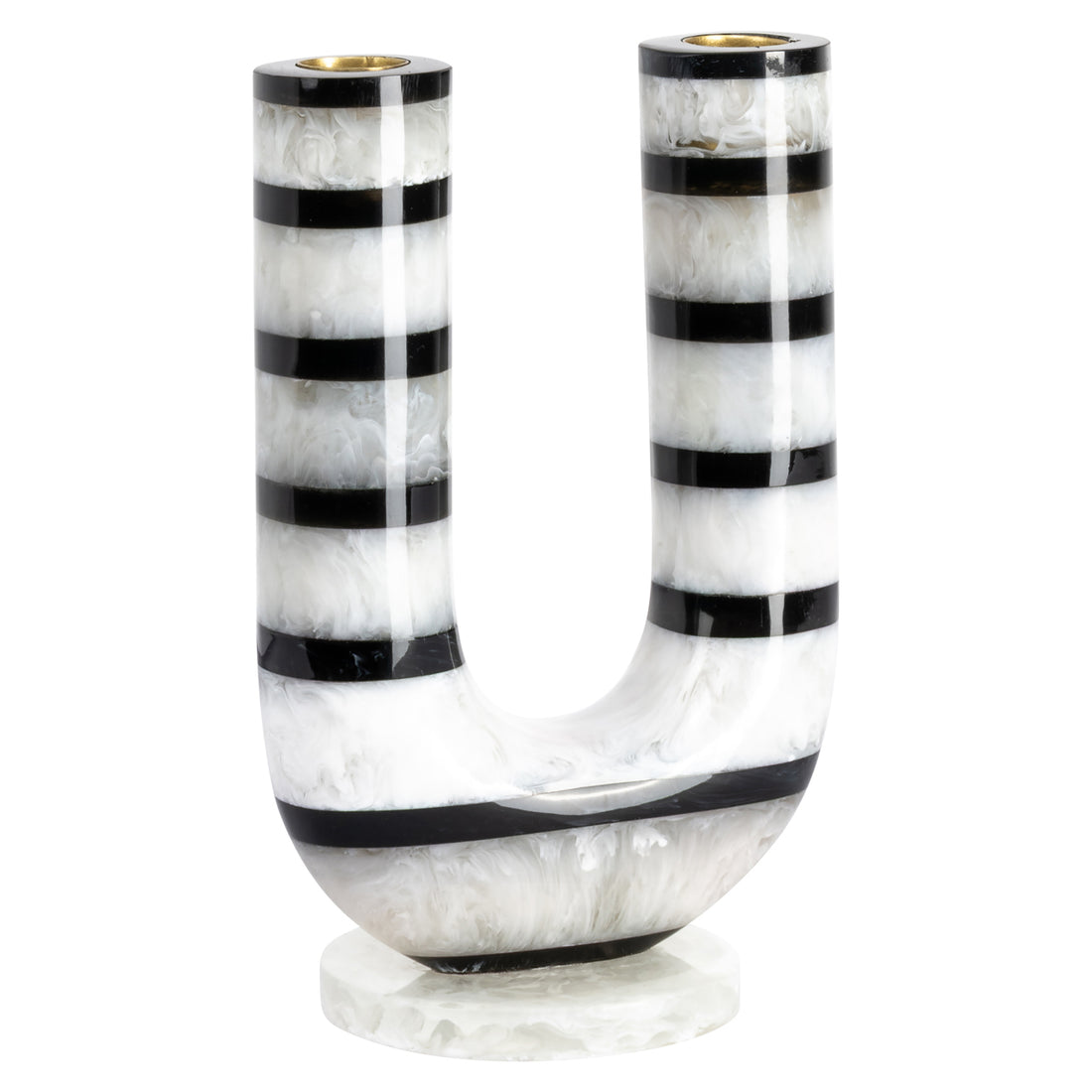 Richmond Interiors Kerzenhalter River black/white Kerzenhalter Richmond Interiors