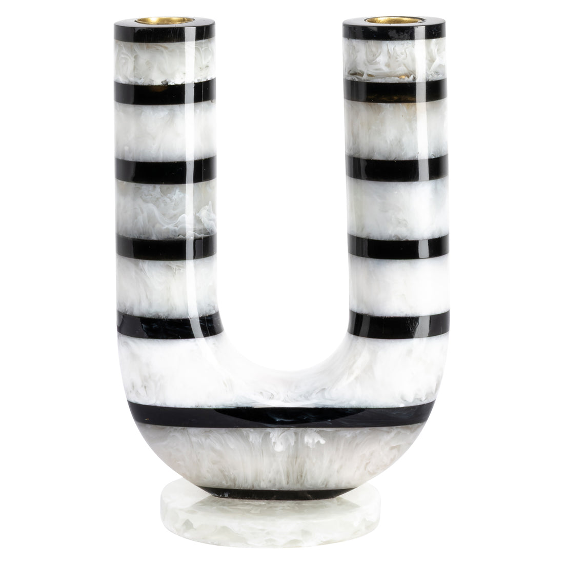Richmond Interiors Kerzenhalter River black/white Kerzenhalter Richmond Interiors
