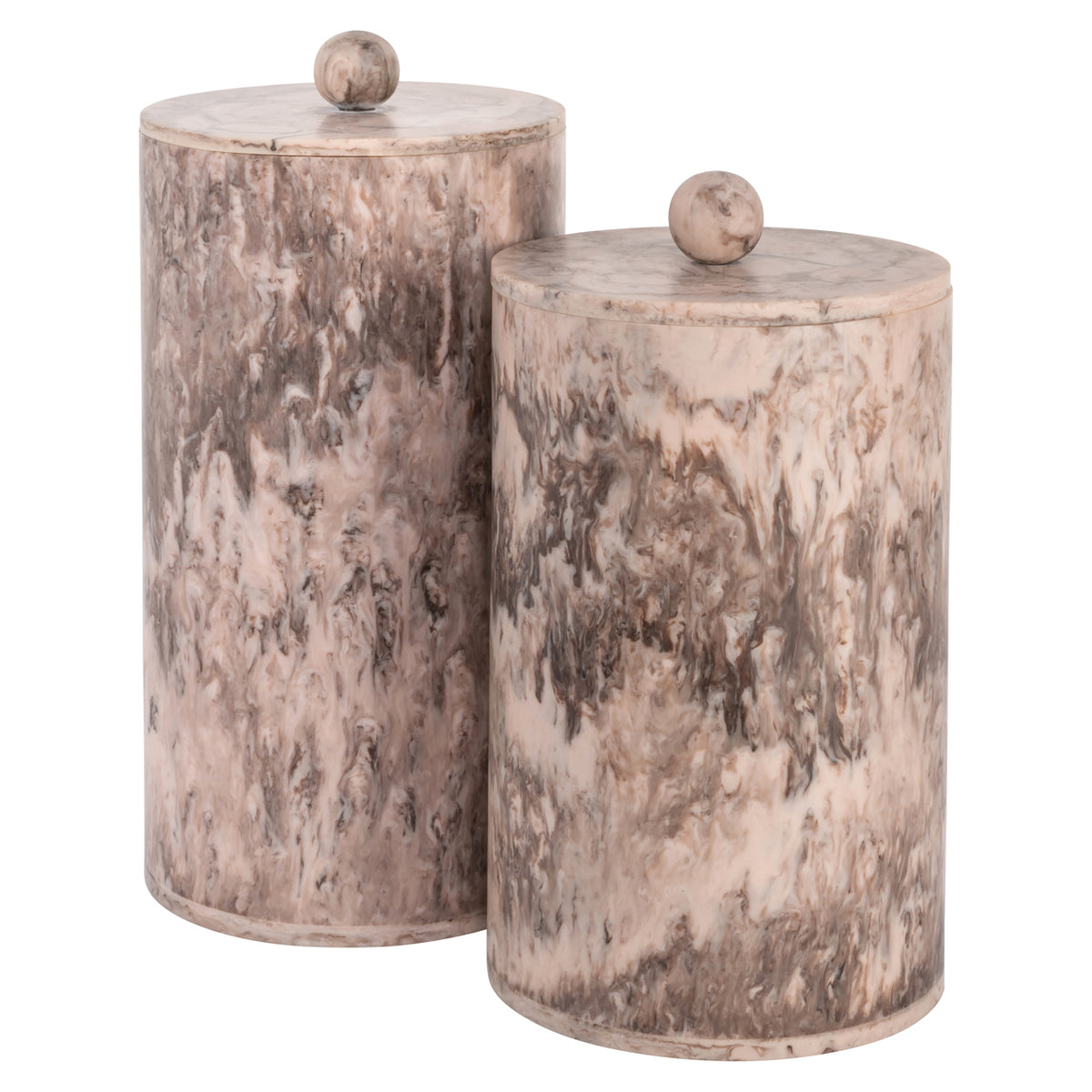 Richmond Interiors Aufbewahrungsbox Rosaline chocolat brown storage jar small Richmond Interiors