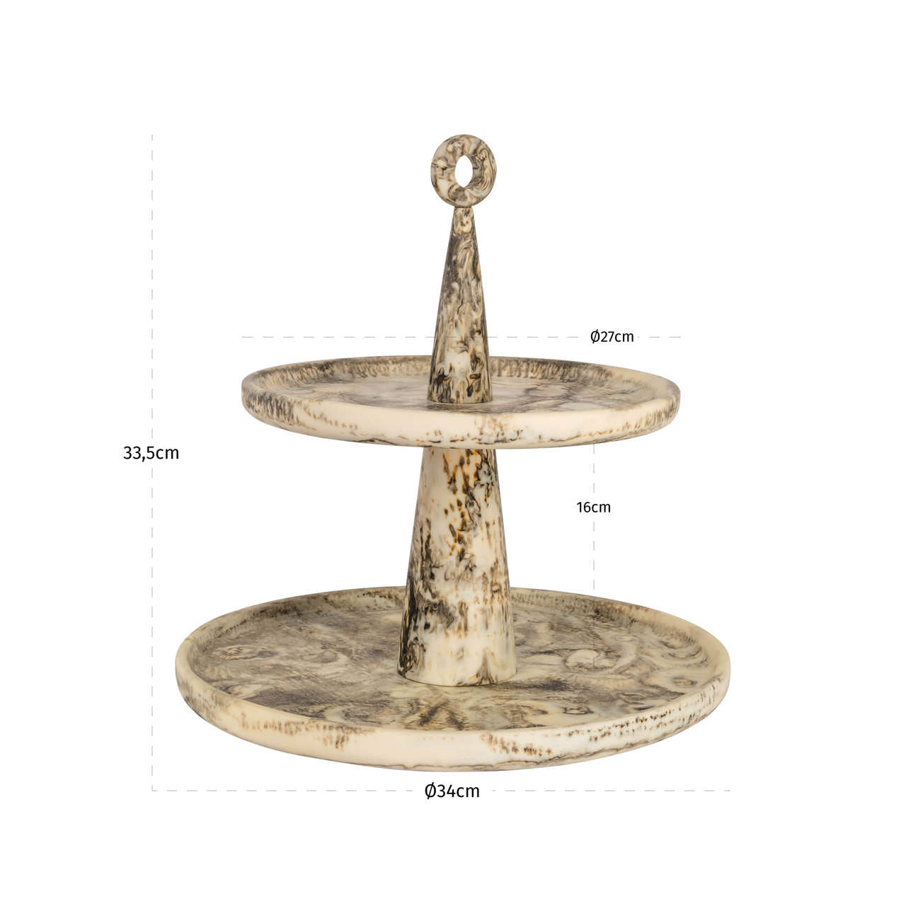 Richmond Interiors Kuchenplatte Posy natural Kuchenplatte Richmond Interiors