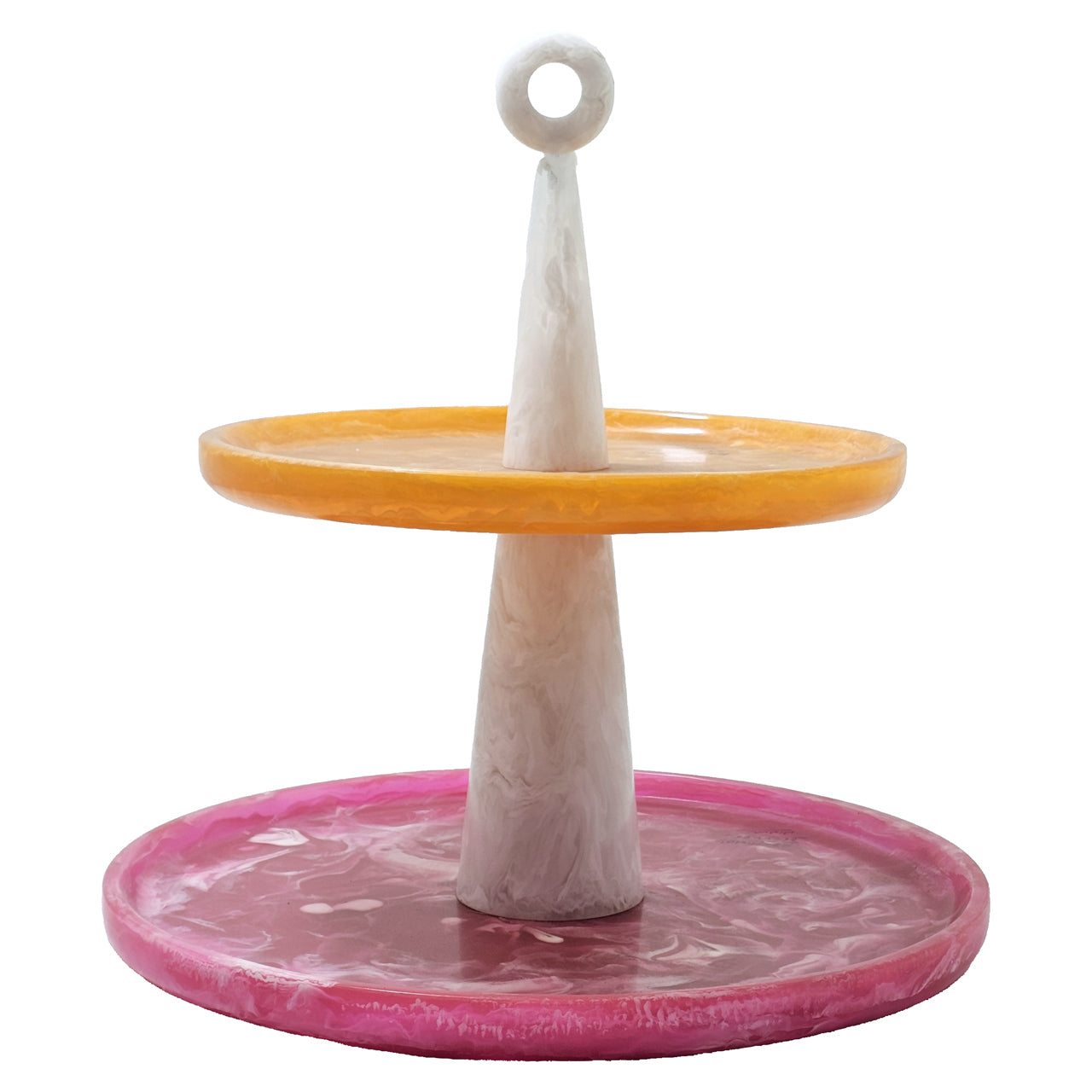 Richmond Interiors Kuchenplatte Posy pink/orange Kuchenplatte Richmond Interiors