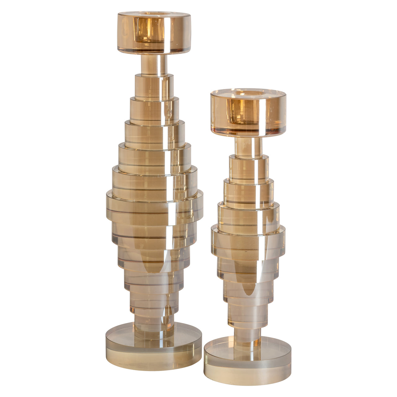 Richmond Interiors Kerzenhalter Bryn Champagne small Kerzenhalter Richmond Interiors