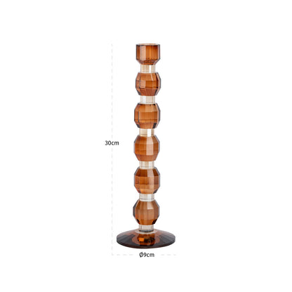 Richmond Interiors Kerzenhalter Lowan brown large Richmond Interiors
