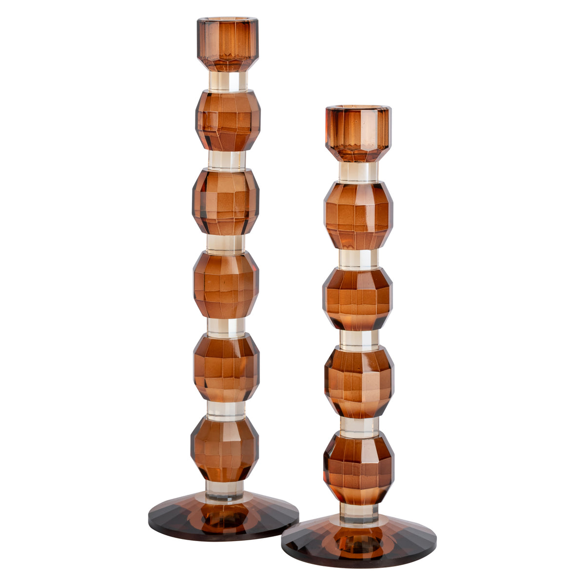 Richmond Interiors Kerzenhalter Lowan brown large Richmond Interiors