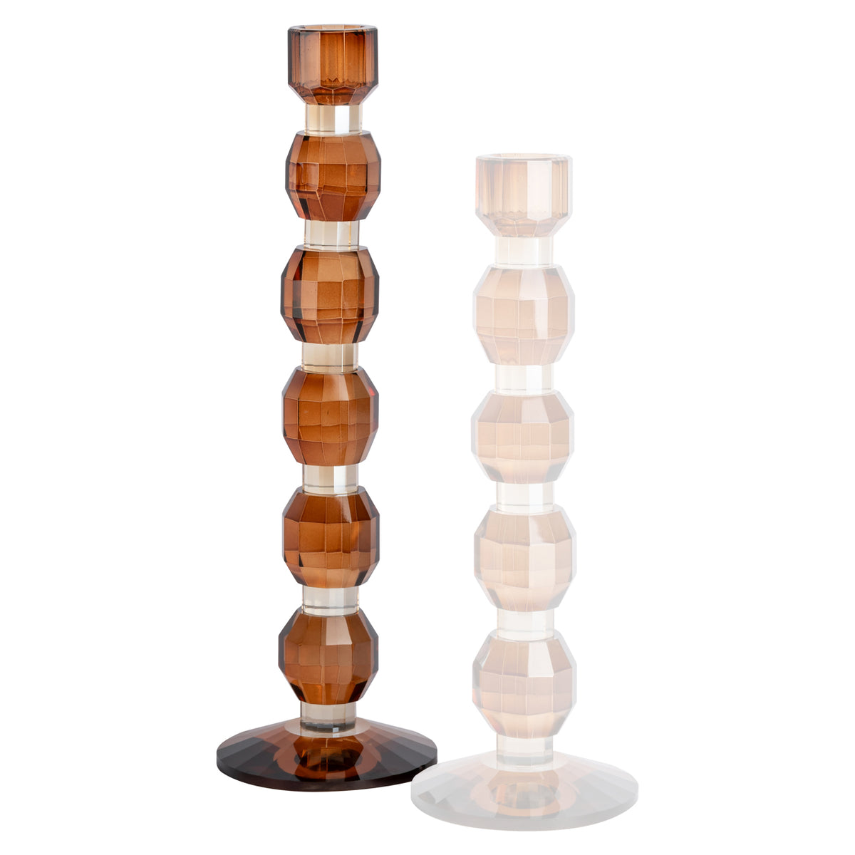 Richmond Interiors Kerzenhalter Lowan brown large Richmond Interiors