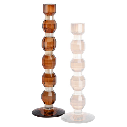 Richmond Interiors Kerzenhalter Lowan brown large Richmond Interiors
