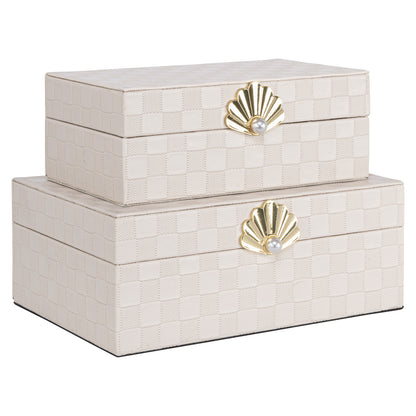 Richmond Interiors Aufbewahrungsbox Bless ivory small Aufbewahrungsbox Richmond Interiors
