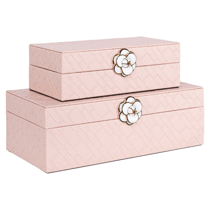 Richmond Interiors Aufbewahrungsbox Lotte pink small Aufbewahrungsbox Richmond Interiors