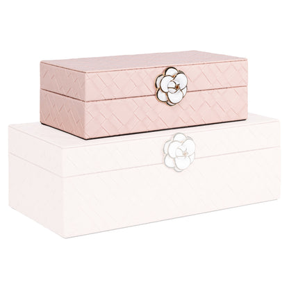 Richmond Interiors Aufbewahrungsbox Lotte pink small Aufbewahrungsbox Richmond Interiors