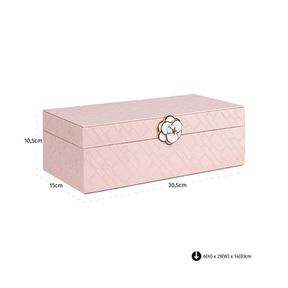 Richmond Interiors Aufbewahrungsbox Lotte pink large Aufbewahrungsbox Richmond Interiors