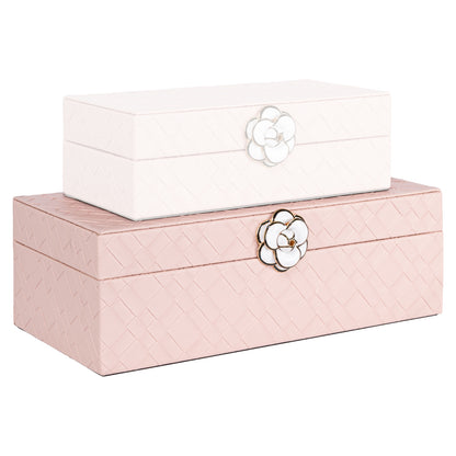 Richmond Interiors Aufbewahrungsbox Lotte pink large Aufbewahrungsbox Richmond Interiors