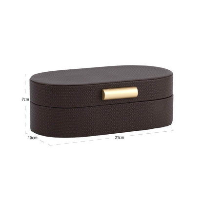 Richmond Interiors Aufbewahrungsbox Nova brown small Aufbewahrungsbox Richmond Interiors
