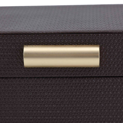 Richmond Interiors Aufbewahrungsbox Nova brown small Aufbewahrungsbox Richmond Interiors