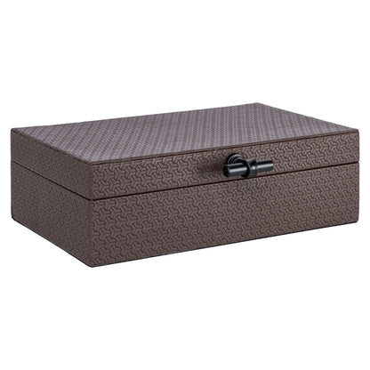 Richmond Interiors Aufbewahrungsbox Billie dark brown large Richmond Interiors