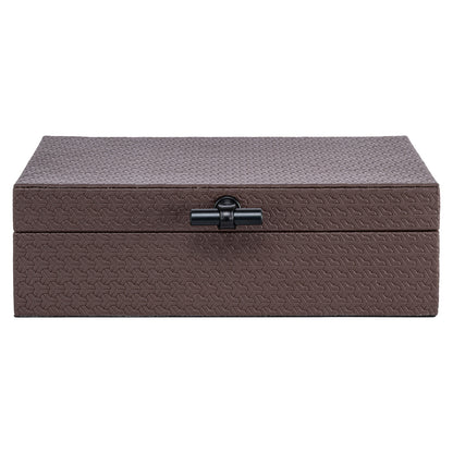 Richmond Interiors Aufbewahrungsbox Billie dark brown large Richmond Interiors