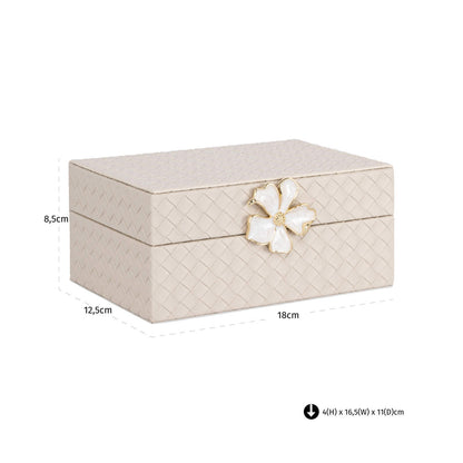 Richmond Interiors Aufbewahrungsbox Lillie ivory small Aufbewahrungsbox Richmond Interiors