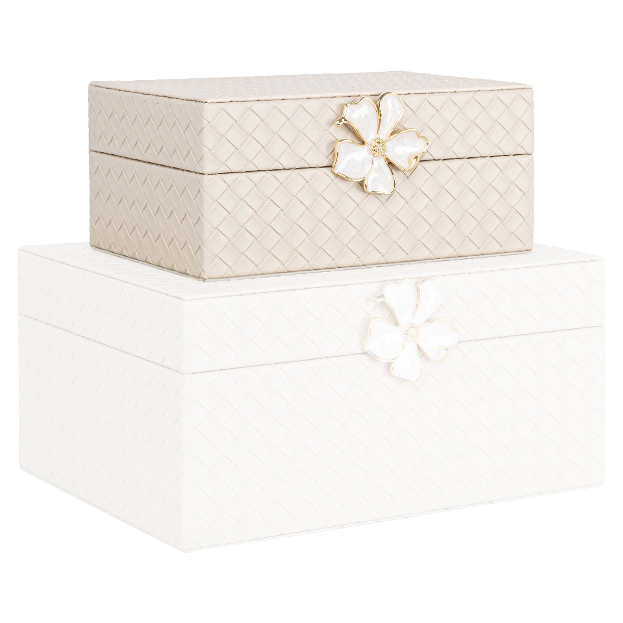 Richmond Interiors Aufbewahrungsbox Lillie ivory small Aufbewahrungsbox Richmond Interiors