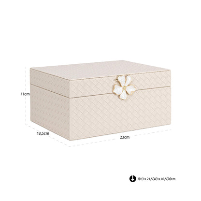 Richmond Interiors Aufbewahrungsbox Lillie ivory large Aufbewahrungsbox Richmond Interiors