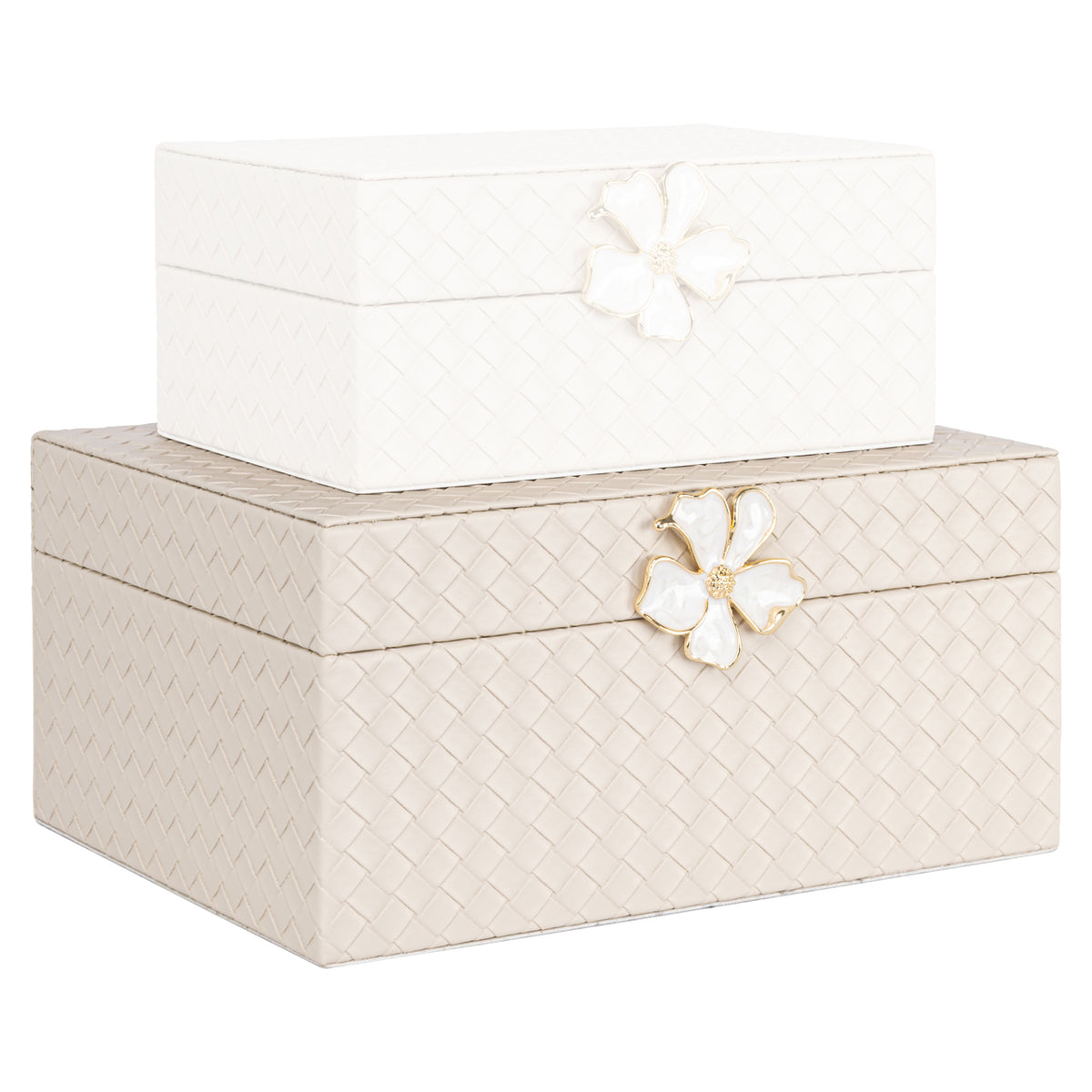 Richmond Interiors Aufbewahrungsbox Lillie ivory large Richmond Interiors