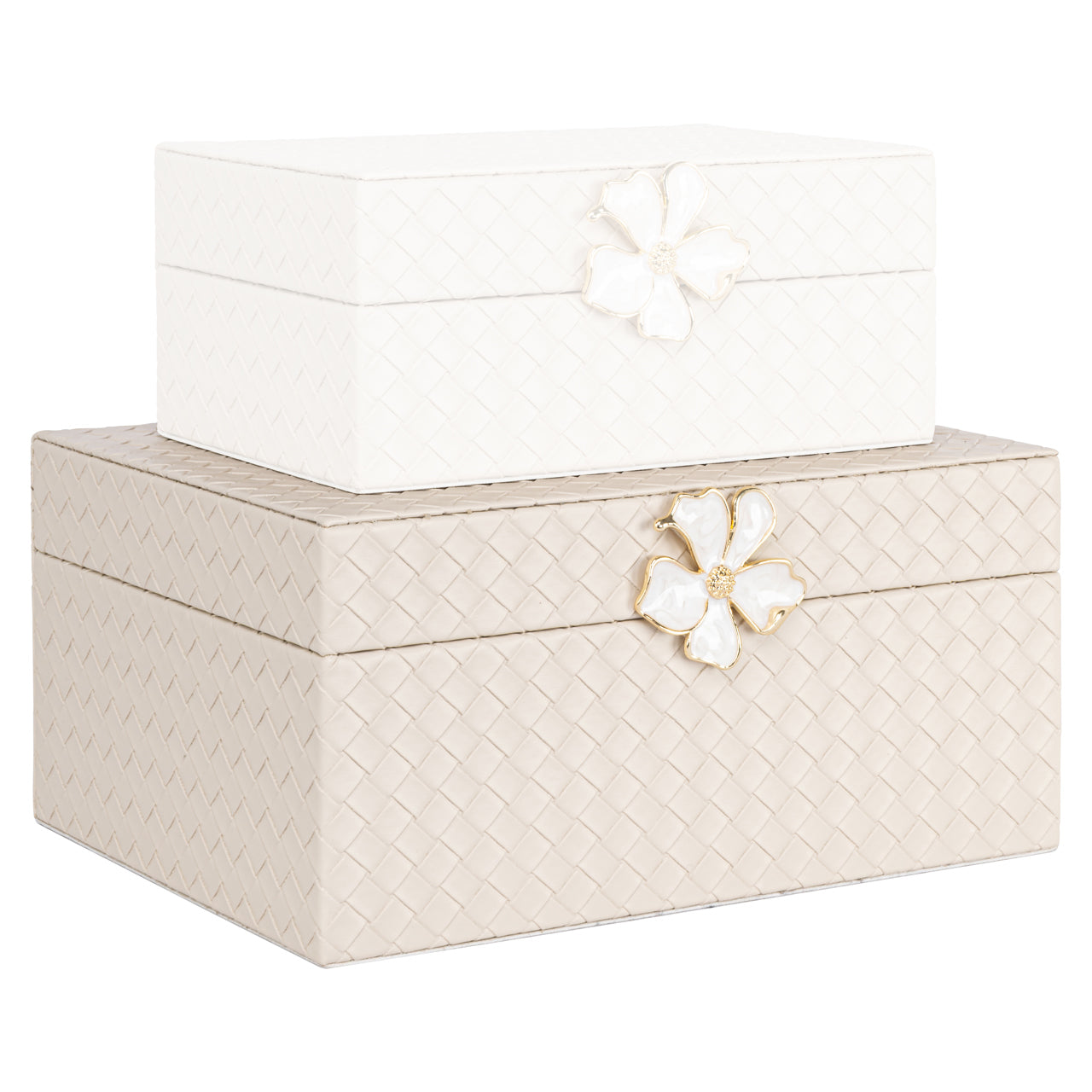 Richmond Interiors Aufbewahrungsbox Lillie ivory large Aufbewahrungsbox Richmond Interiors