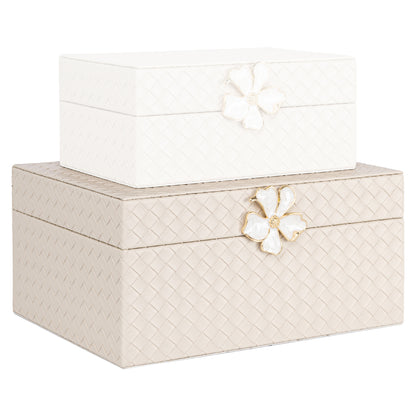Richmond Interiors Aufbewahrungsbox Lillie ivory large Aufbewahrungsbox Richmond Interiors