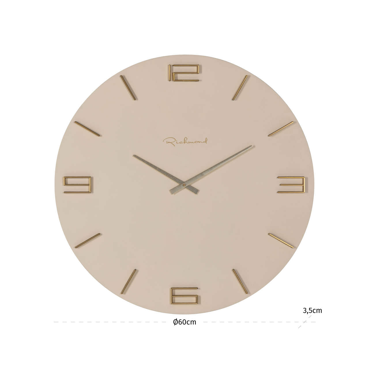 Richmond Interiors Uhr Byram tapioca Uhr Richmond Interiors