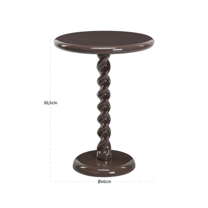 Richmond Interiors Beistelltisch Caspian Chestnut Richmond Interiors