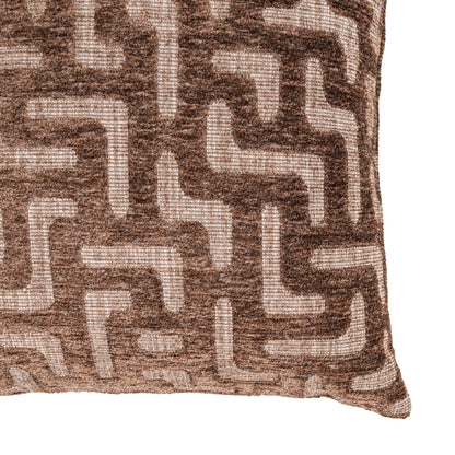 Richmond Interiors Kissen Ivy brown labyrinth