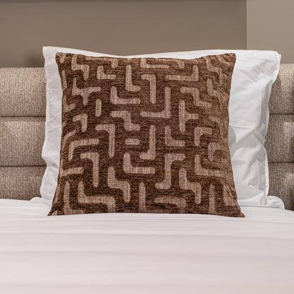Richmond Interiors Kissen Ivy brown labyrinth