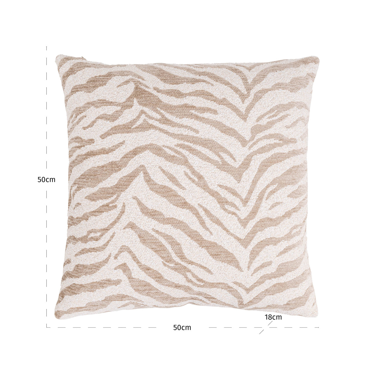 Richmond Interiors Kissen Eliza beige tiger Kissen Richmond Interiors