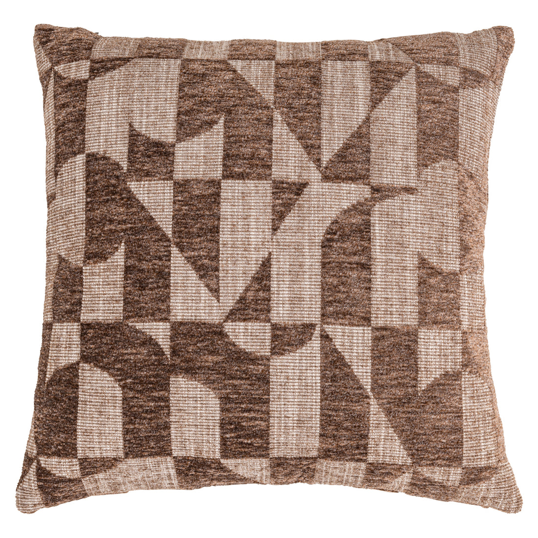 Richmond Interiors Kissen Aria brown geomatric