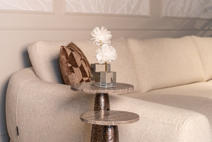 Richmond Interiors Beistelltisch Eldora bronze 30Ø Beistelltisch Richmond Interiors