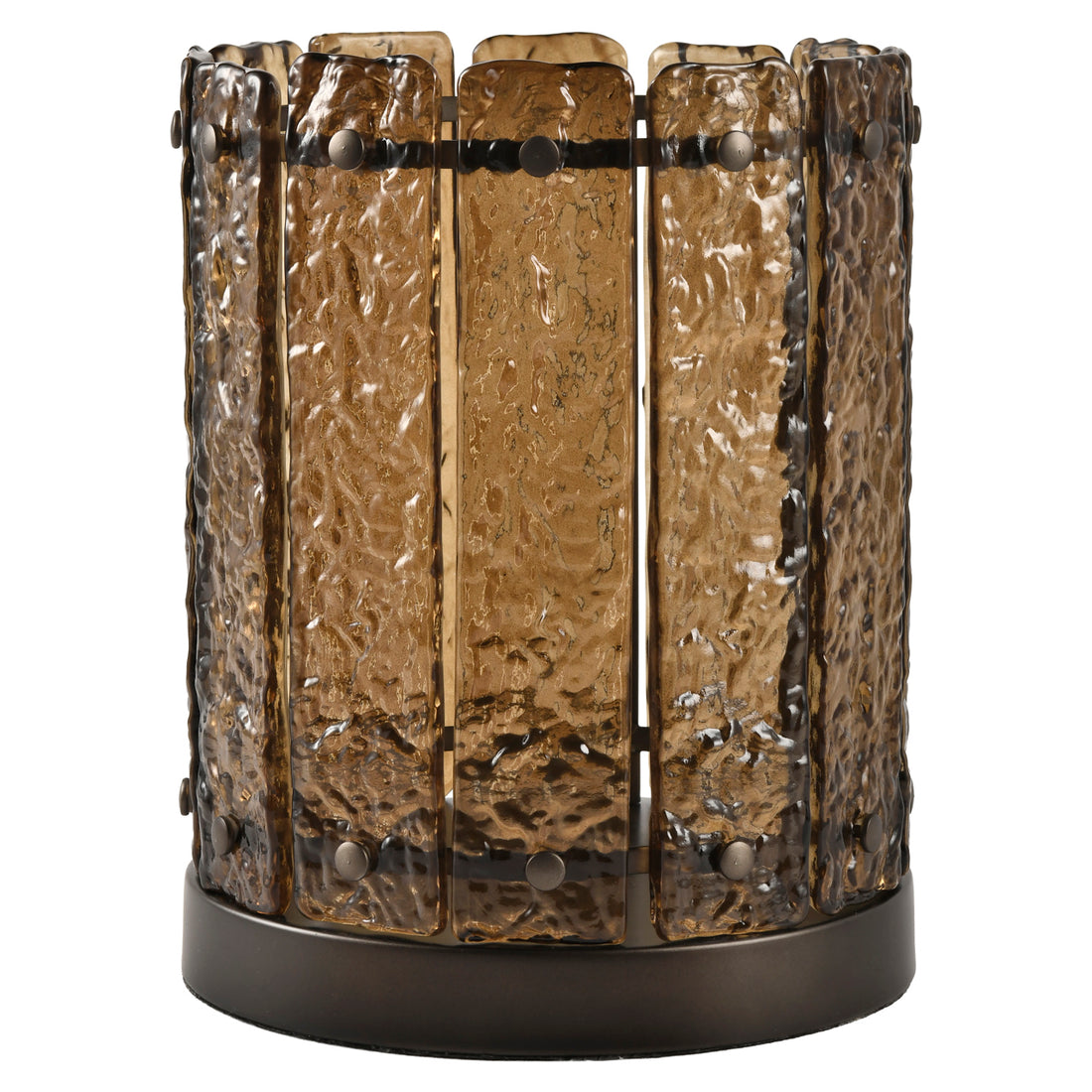 Richmond Interiors Windlicht Nuri brown small Windlicht Richmond Interiors