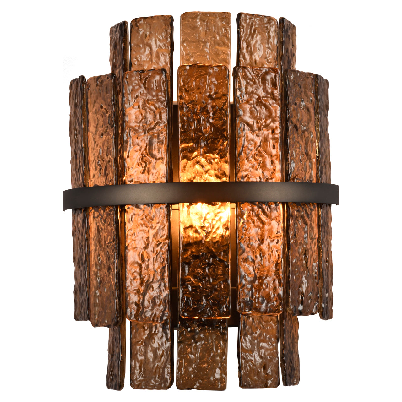 Richmond Interiors Wandlampe Lumy brown