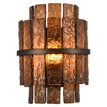 Richmond Interiors Wandlampe Lumy brown