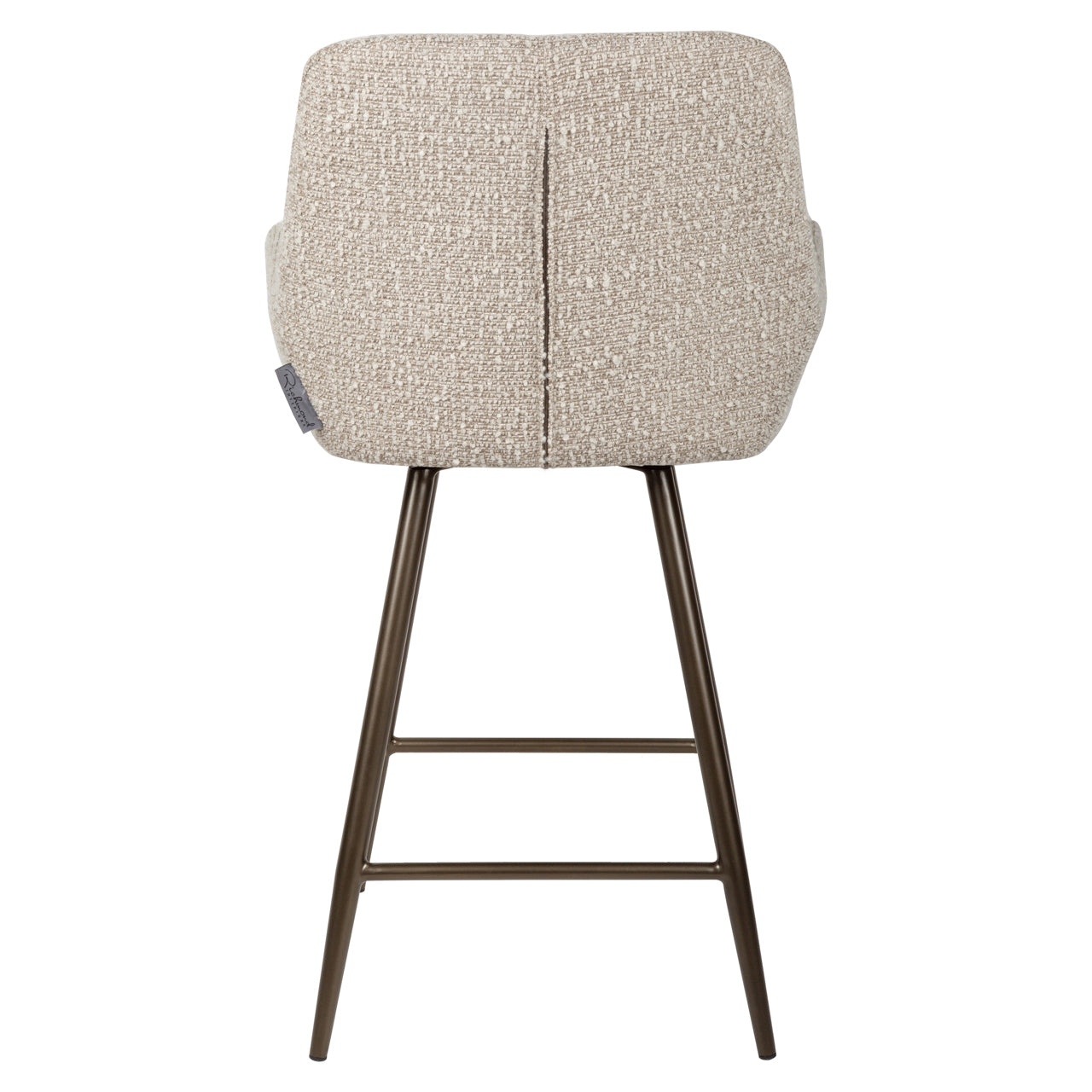 Richmond Interiors Thekenstuhl Linsey natural chunky swivel (Set of 2) Thekenstuhl Richmond Interiors