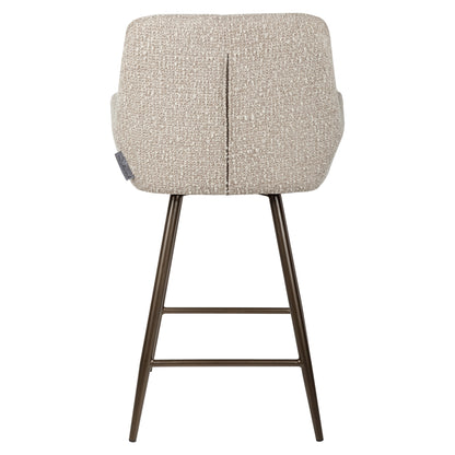Richmond Interiors Thekenstuhl Linsey natural chunky swivel (Set of 2) Thekenstuhl Richmond Interiors