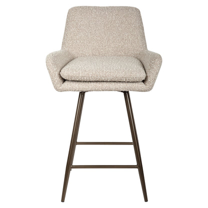 Richmond Interiors Thekenstuhl Linsey natural chunky swivel (Set of 2) Thekenstuhl Richmond Interiors