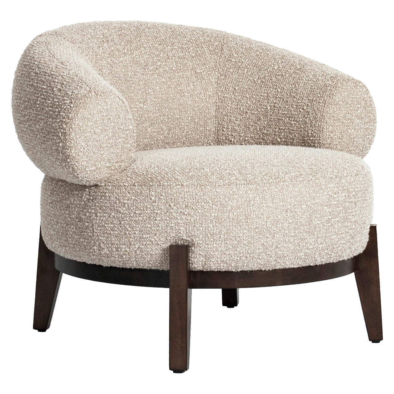Richmond Interiors Lounge Stuhl Montana natural chunky fire retardant