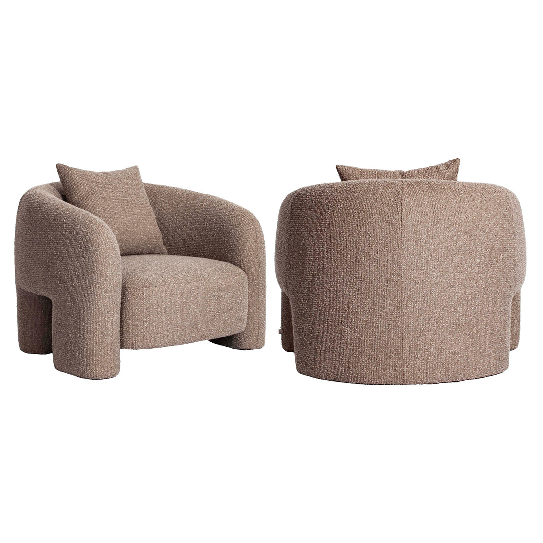 Richmond Interiors Lounge Stuhl Tuscany mocca chunky Lounge Stuhl Richmond Interiors