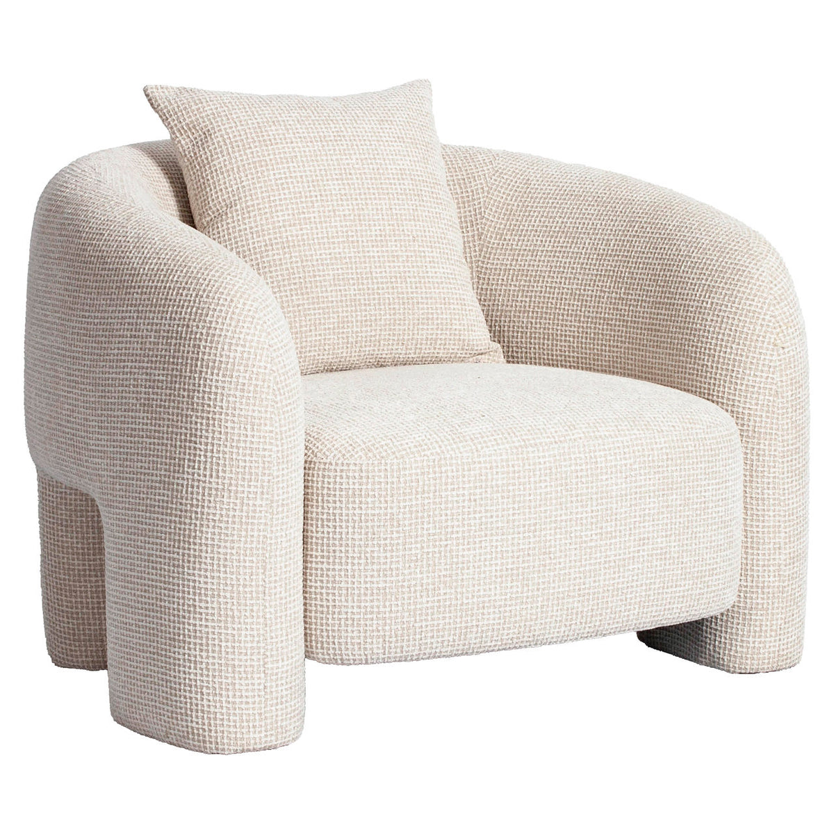 Richmond Interiors Lounge Stuhl Tuscany beige blockweave Richmond Interiors