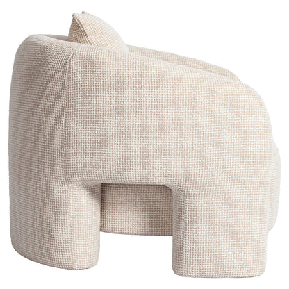 Richmond Interiors Lounge Stuhl Tuscany beige blockweave Lounge Stuhl Richmond Interiors