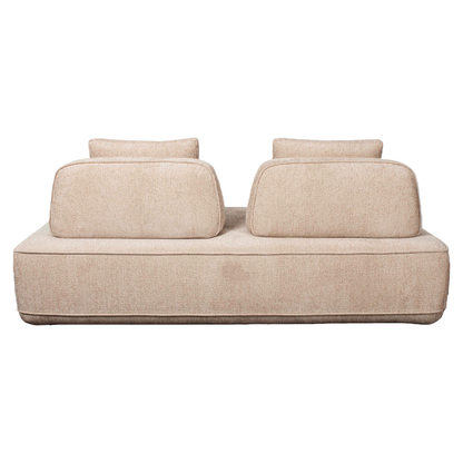 Richmond Interiors Sofa Tudor natural boldweave 2,5-seater movable backrest Sofa Richmond Interiors
