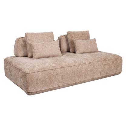 Richmond Interiors Sofa Tudor mocca boldweave 2,5-seater movable backrest Richmond Interiors