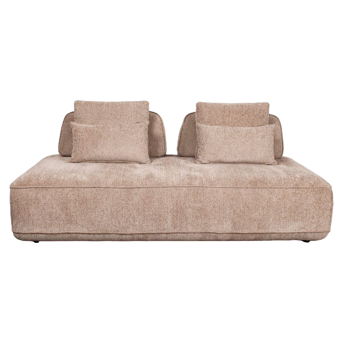 Richmond Interiors Sofa Tudor mocca boldweave 2,5-seater movable backrest Richmond Interiors